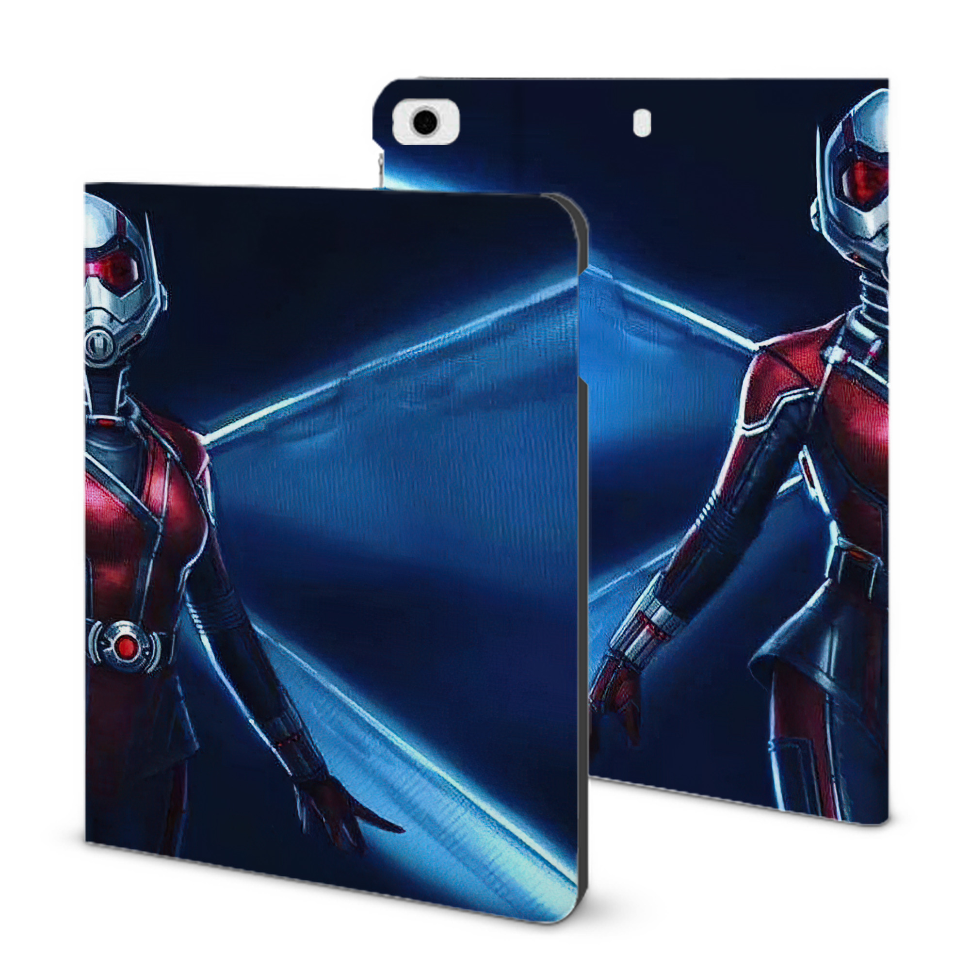 （画像用） アベンジャーズ The Avengers IPad ケース ブック型 PUレザー TPU 耐衝撃 軽量 薄型 ペン収納なし 全面保護 IPad 各モデル対応